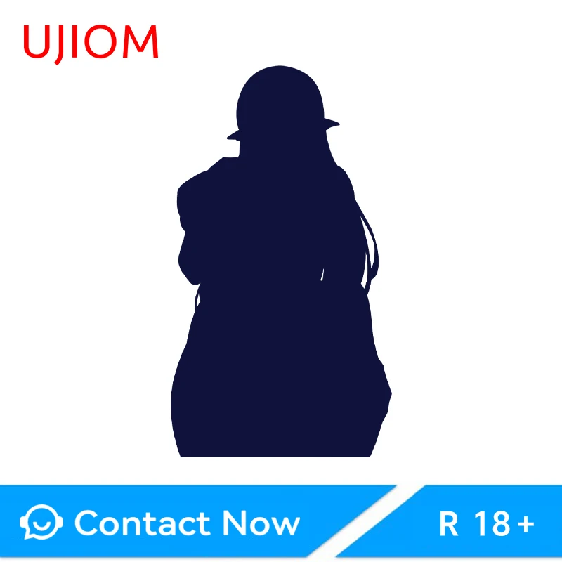 UJIOM Esil Radiru Graffiti Wall Sticker Fashion Personality Hot Anime Girl Decal Suitable For Trendy DIY Decor Accessories