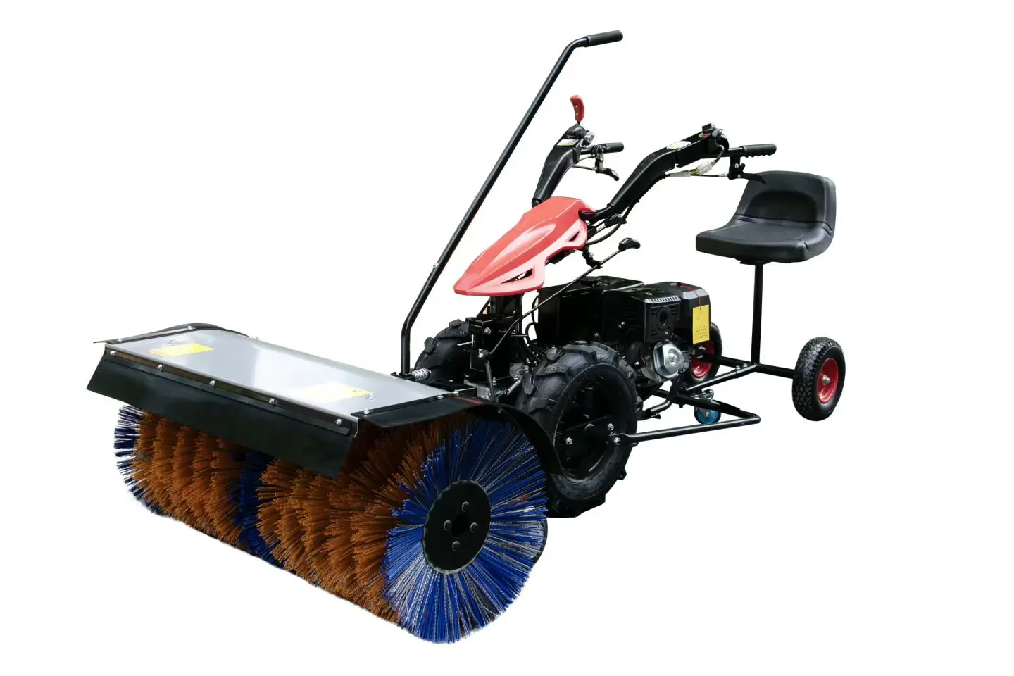 Best Selling Lutong Winter High-power /Electric Mini Snow Blower 6.5 Motor Gear Core 80 cm Rolling Brush Snow Sweeper view 2