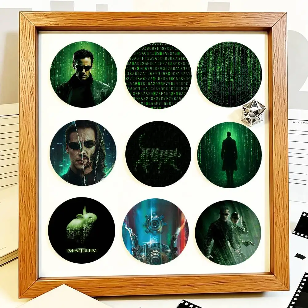 Movie The Matrix Has You Matrix Round Badges Can Be Used To Decorate Clothes And Backpack Pins