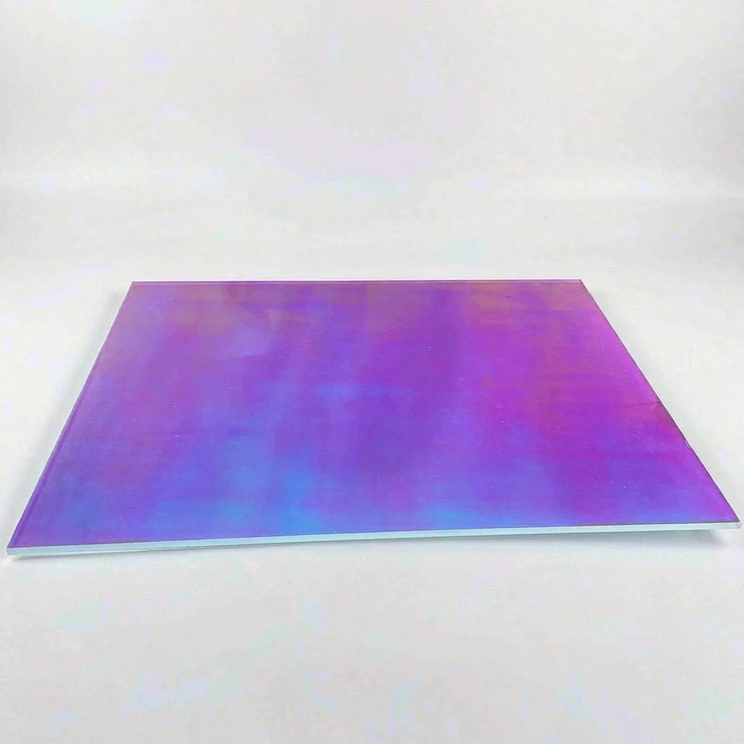 Iridescent Rainbow Acrylic Sheet 1/2/3/5/8mm Laser Reflective Board 20x30-60x60cm Shiny Plastic Panel for DIY Craft Sign Decor