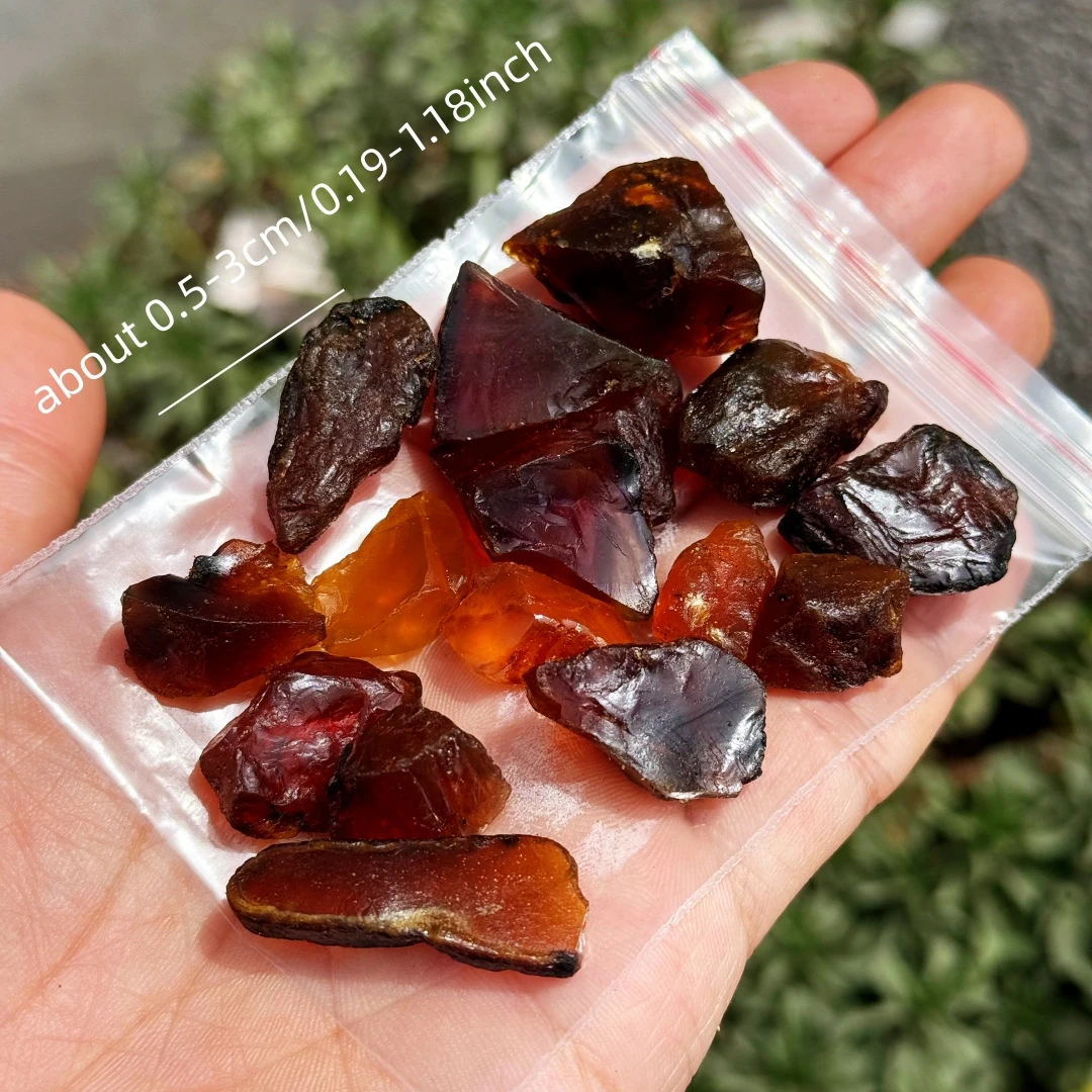 20/60/120g Natural Baltic Small Raw Amber Stones 5-30mm Amber Gravel Chips Irregular Rough for DIY Jewelry Making Bracelet