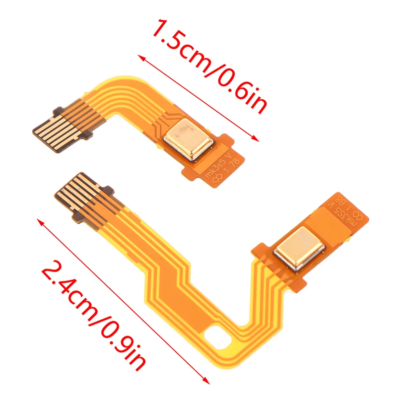 1Pair Wireless Controller Microphone Flex Cable Replacement For PS5 V1 V2 Handle Inner Mic Ribbon Cable