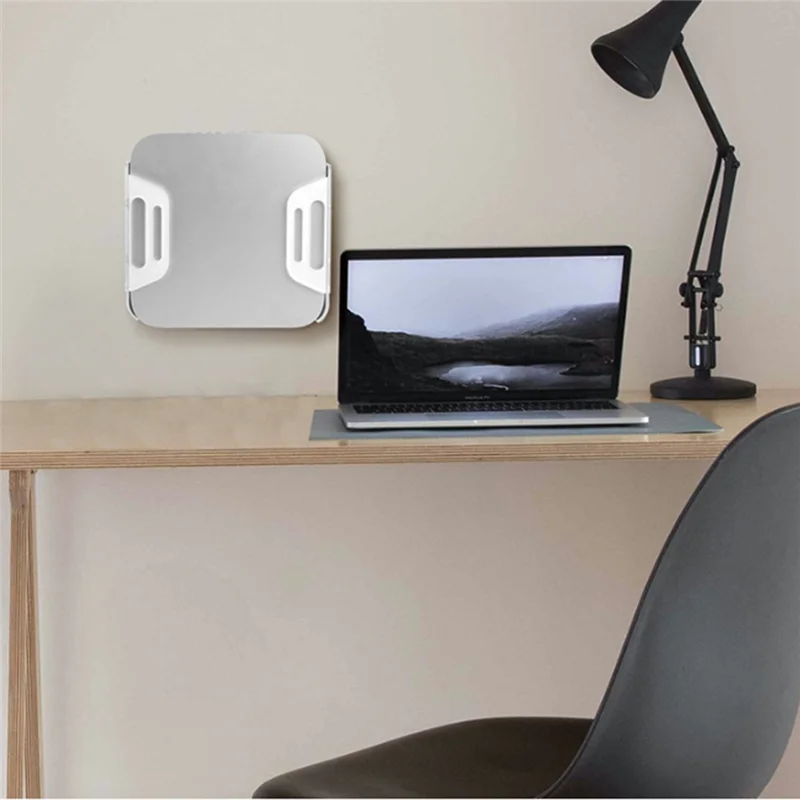 Reliable-Acrylic Bracket For Mac Mini 2023 M2 Chip Wall Mounted Holder Desktop Stand For Mac Mini 2010-2020 M1