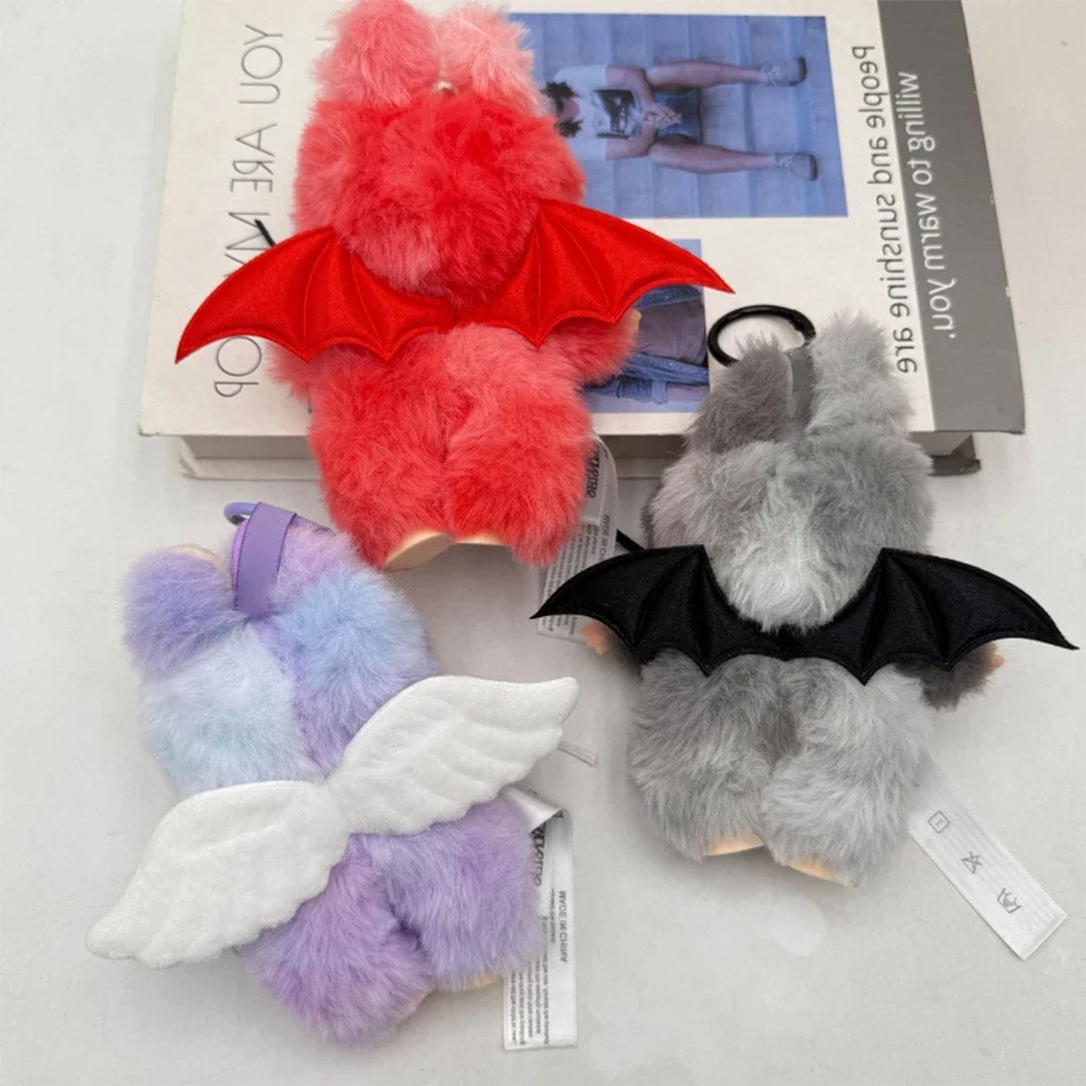 لـ Mini Labubu 4.0 دبوس الوحوش لسلسلة الحب أجنحة الدمى الشيطان لدمية Labubu V4 ملحقات الديكور #6