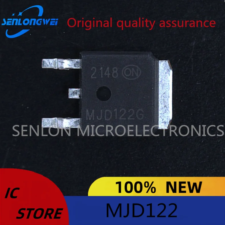 10PCS New Origina MJD122G MJD122 TO-252 Triode