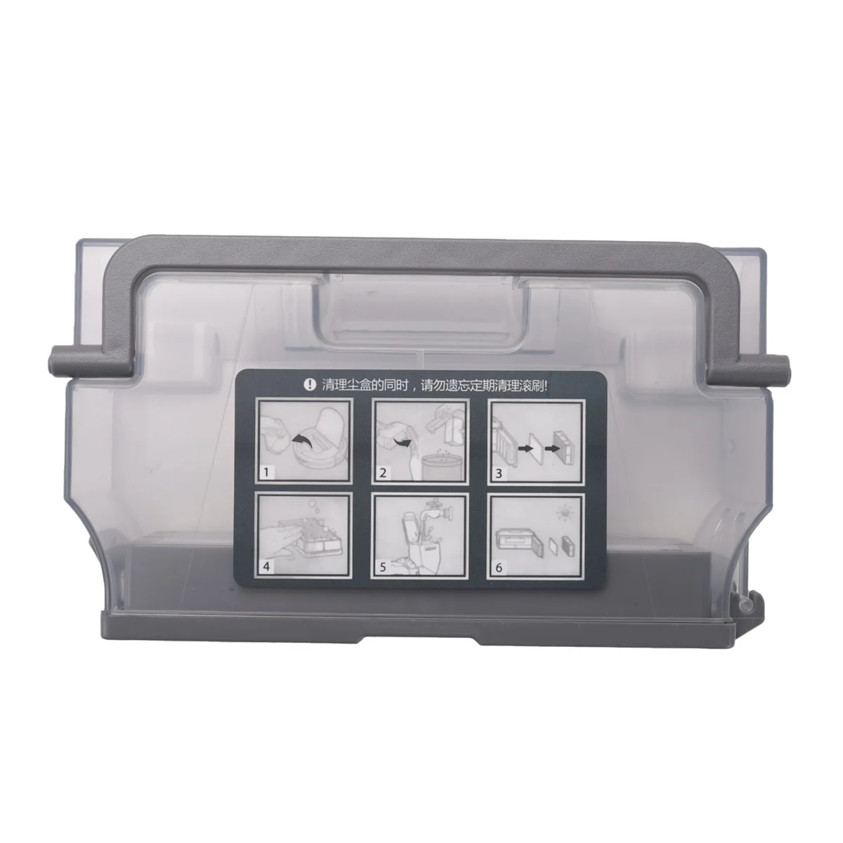 Caja de polvo para Robot aspirador, filtro HEPA para Ecovacs Deebot OZMO 900 DN5G, piezas de aspiradora robótica, accesorios