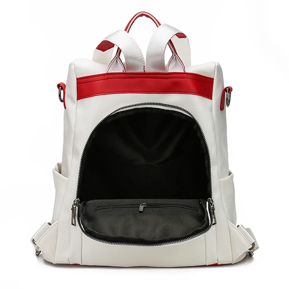 2023 Travel Backpack Large Capacity  Women Backpack Anti-Theft New High Quality Leather School Bags for Teenage Girls Mochila