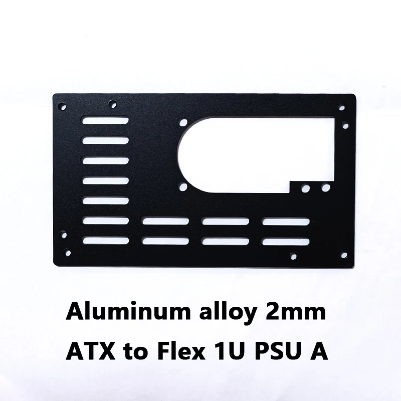 Flex 1U Naar Atx Computer Chassis Power Adapter Platealuminum Legering Vaste Plaat