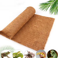 Turtle Reptile Terrarium Liner Natural Coconut Fiber Coir Mat For Tortoise Lizard Snake Chameleon