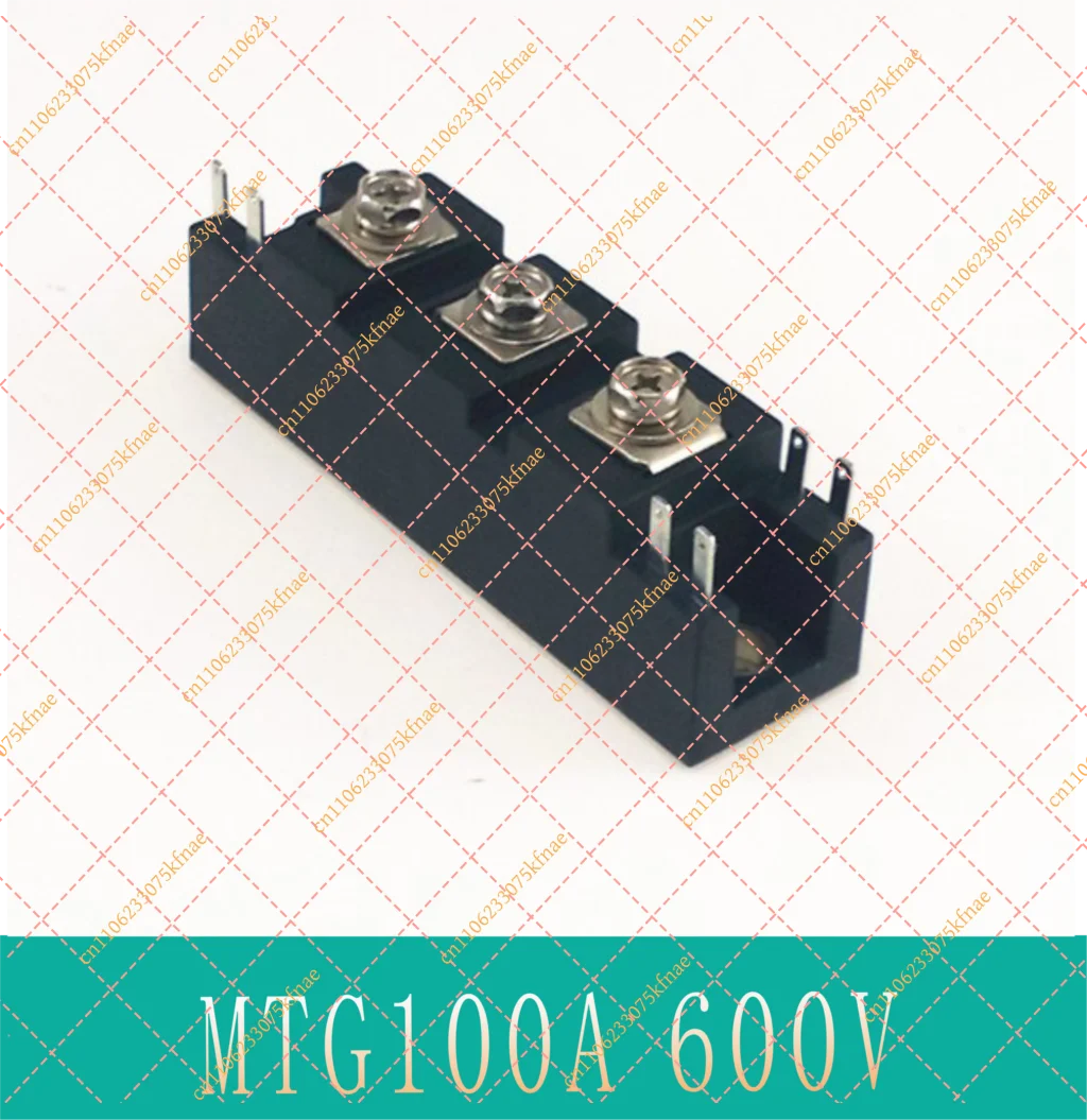 MTG100A 600V Thyristor Module - New Original 100A SCR Rectifier for Motor Soft Starter & Industrial Inverter