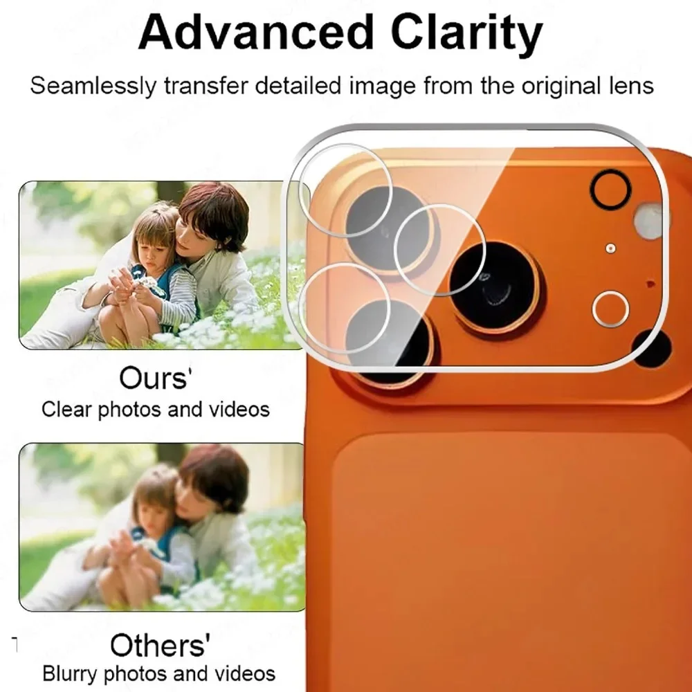 

3 Pack Screen Protector for iPhone 17 pro Max + 3 Pack Camera Lens Protector with Installation Frame,Sensor Protection,Dynamic I