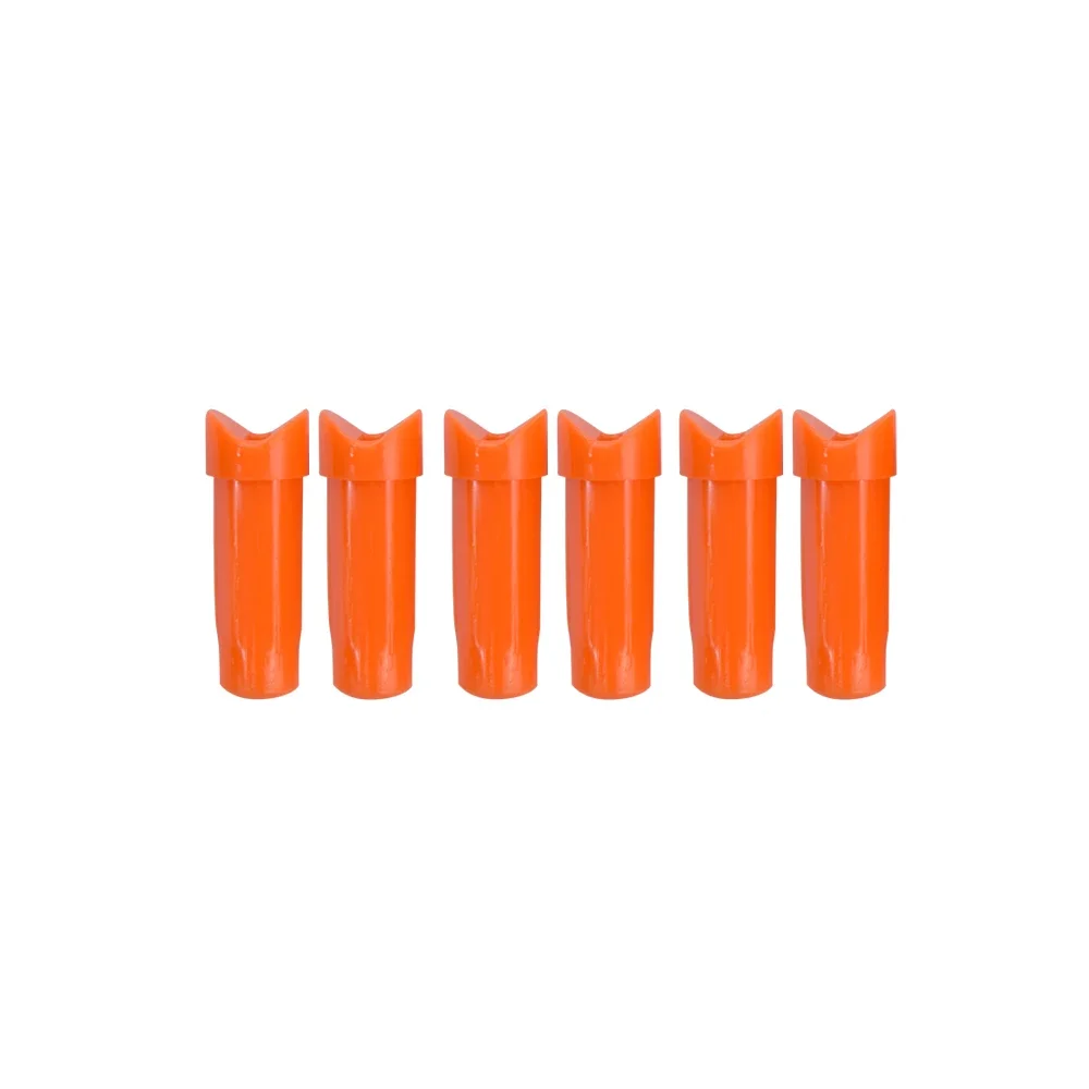 100Pcs Plastic Knock Crossbow Bolts Plastic Nock for 7.62mm Carbon Bolt Moon Nocks Archery Hunting Shooting