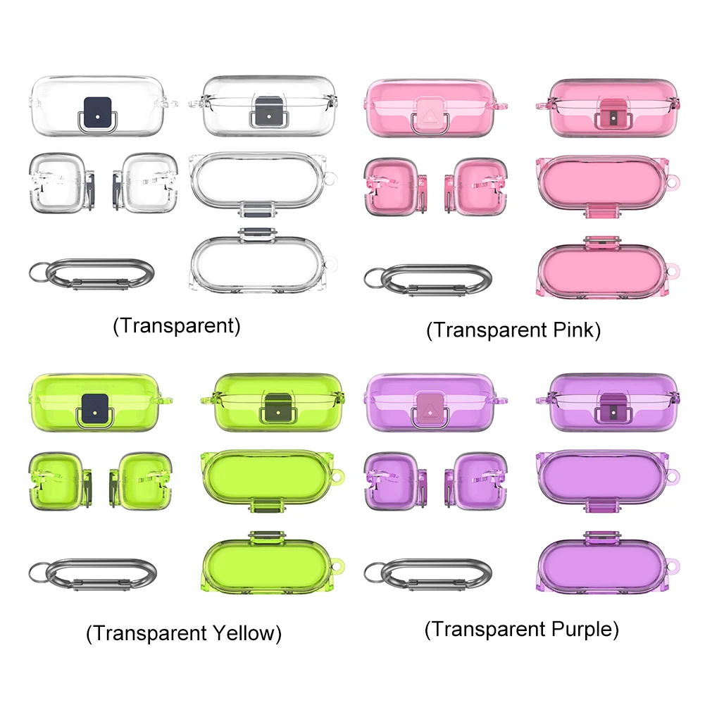 소니 WF-C510 케이스 커버 보호 스킨 케이스 보호 커버 이어 버드 쉘용 1-5PCS TPU 투명 케이스