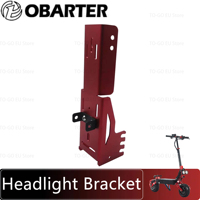 Obarter X3 Headlight Bracket Suit For Obarter X3 Front Lamp Red Bracket Electric Scooter Part For X3 Part Accessories