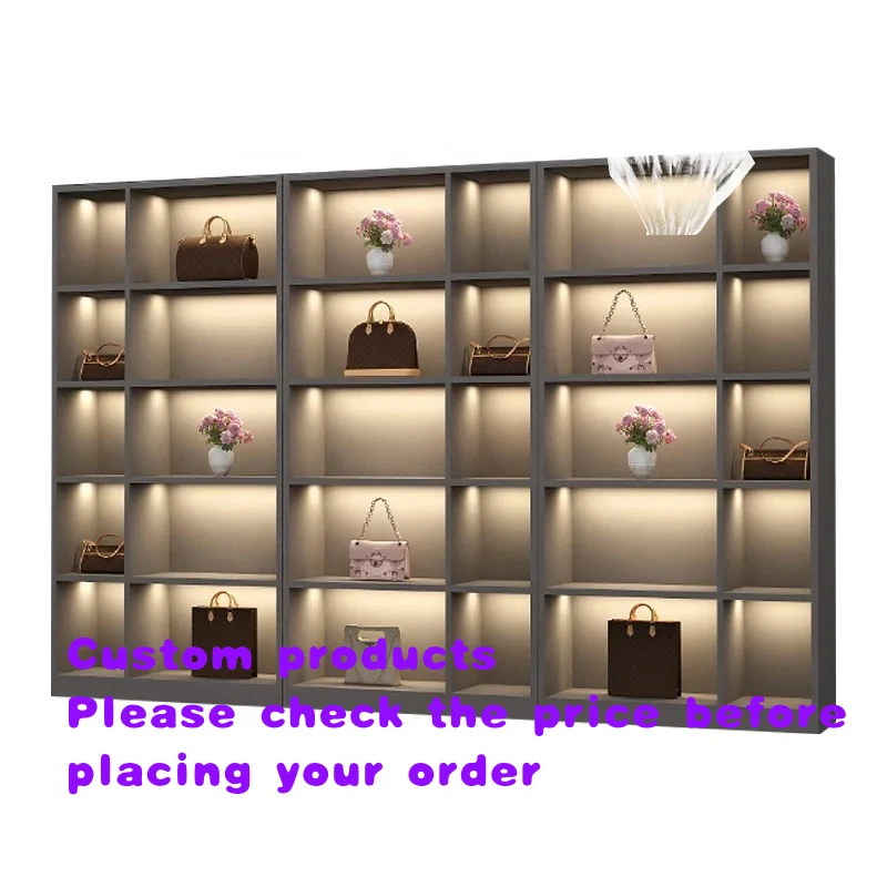 custom.Bag Display Rack Clothing Display Shelf Shelves