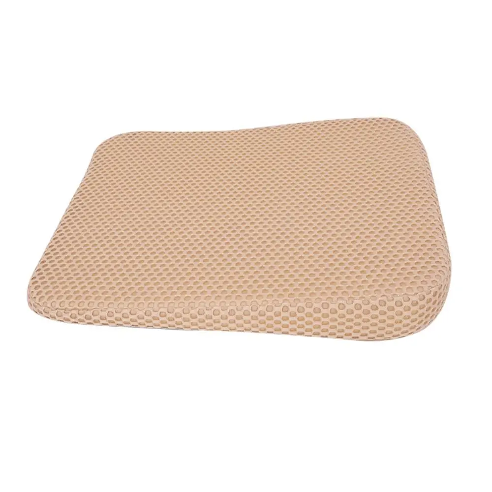 Neue Auto Sitz Booster Kissen Waben Speicher Baumwolle Auto Sitzkissen Auto Atmungsaktive 3D Mesh Verdickt Sitzende Sitzkissen