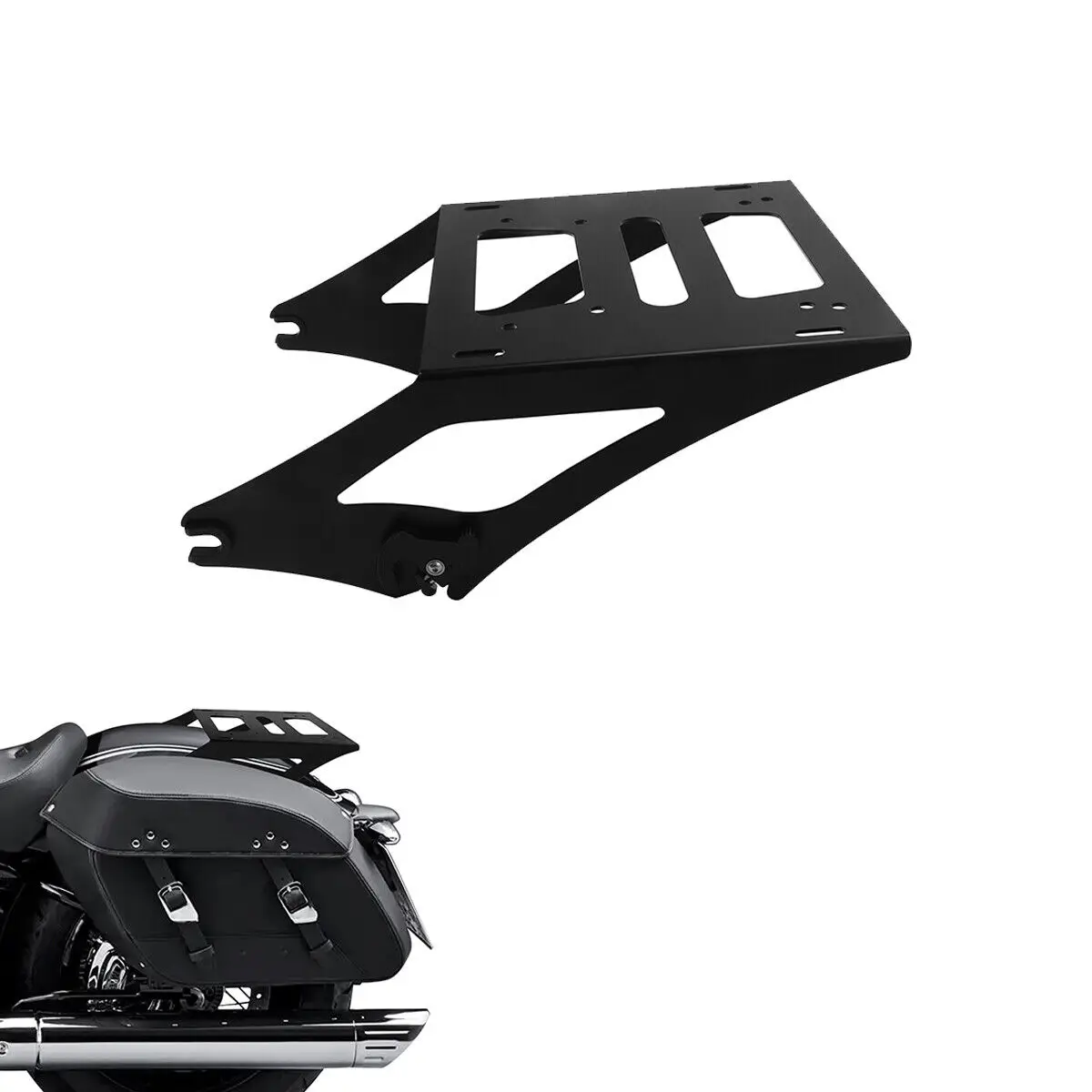 

Motorcycle Matte Black Rear Pack Mounting Luggage Rack For BMW R 18 B R 18 Transcontinental 2021-2023 2022