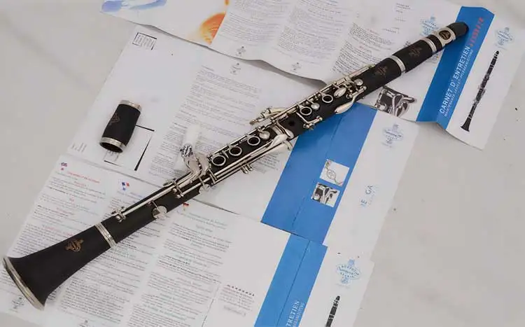 Buffet Crampon&Cie A PARIS B16 17 Key Bb Tune Bakelite Clarinet Playing Musical Instruments Clarinet with Accessories