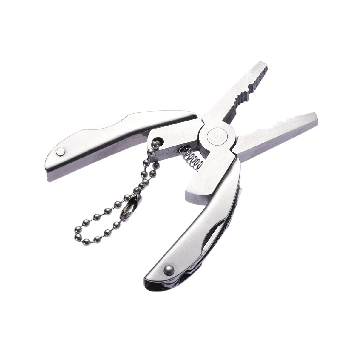 

Multi Function Tool Pliers Compact Folding Adjustable Pocket Size Outdoor Mini Pliers Hammer Knife Wrench Saw Durable Stainless
