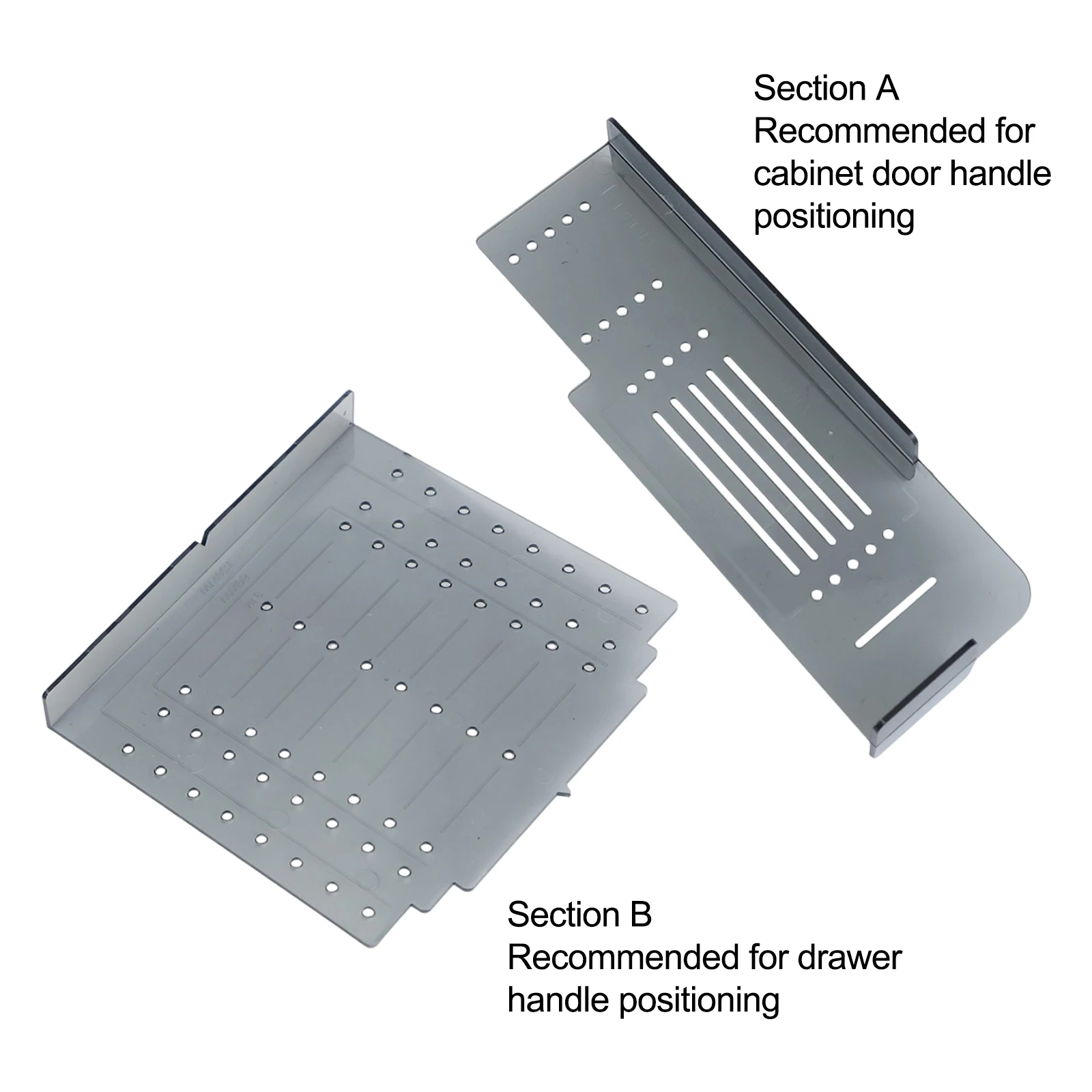 Home Renovation Cabinet Hardware Jig Installation Assistance 145*130mm Portable Hardware Tool For Cabinet for pulls