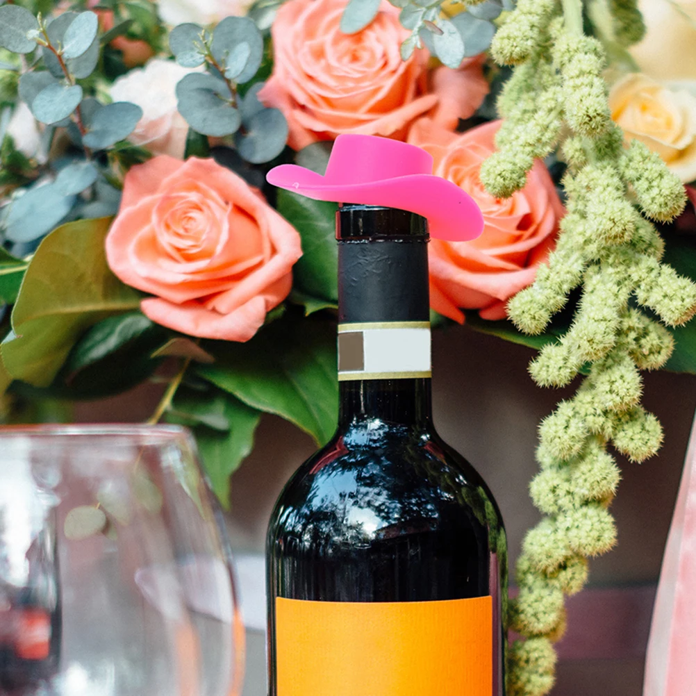 

10 Pcs Mini Cowboy Hat Decorations Small Hats for Crafts Top Cowgirl Tiny Plastic Miniature Ornaments