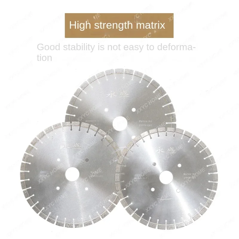 350/400MM granite marble diamond saw blade, sharp and wear-resistant multi-functional sintered hot-pressed cutting blade