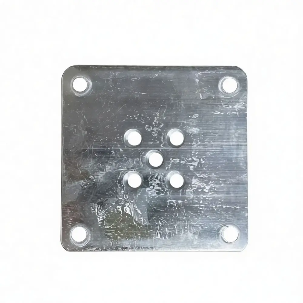 Durable Metal Mounting Plate For Furniture Legs Attachment Connector Iron Fitting For Sofa Desk Cabinet Feet Hardware Tool