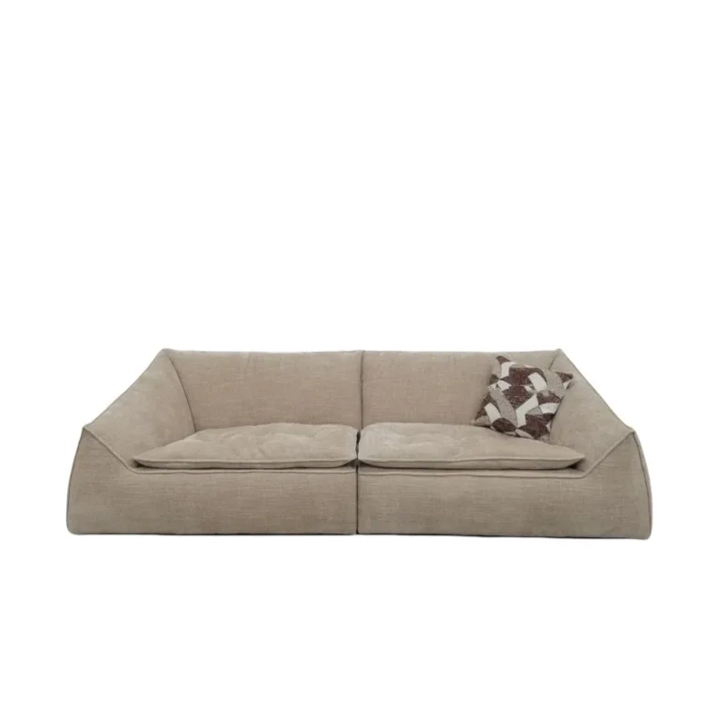 

Color niche designer Chenier velvet sofa B & B small apartment arms sofa