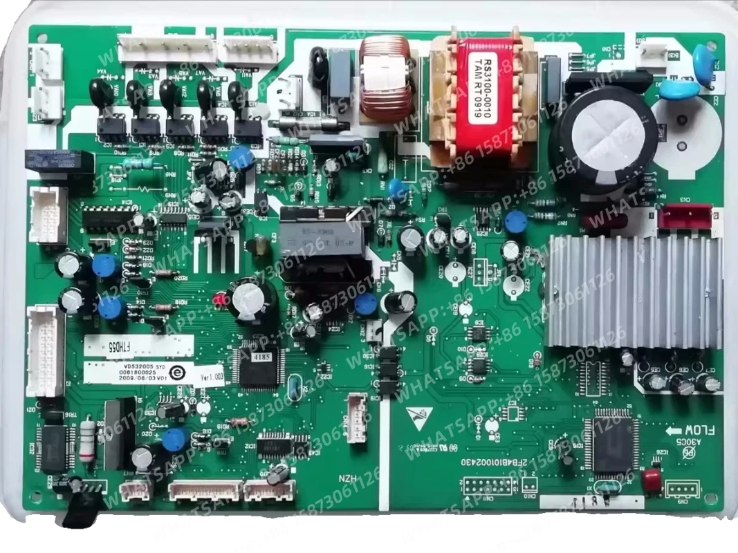 Материнская плата компьютера для холодильника Haier Cassati BCD-401W 0061800025, плата преобразования частоты, основная плата управления Материнская плата компьютера для холодильника Haier Cassati BCD-401W 0061800025, плата преобразования частоты, основная плата управления