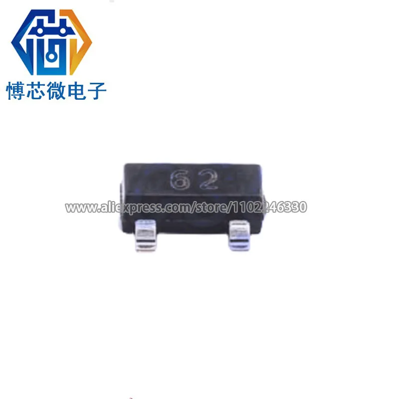 【 100 piezas 】 transistor Digital DTC123YCA SOT-23