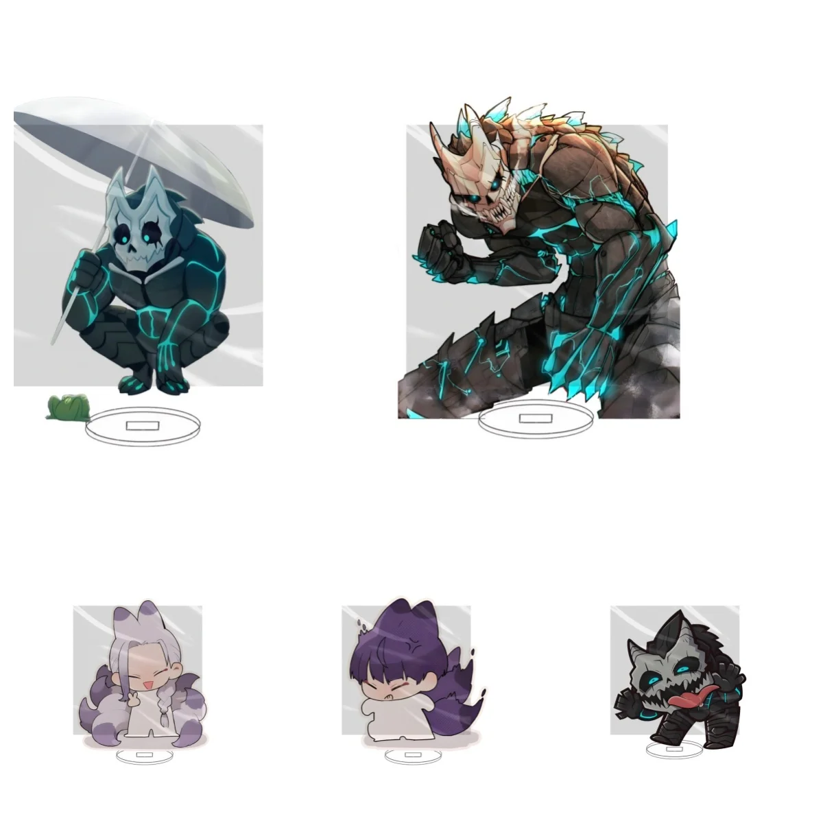 

10CM Anime Kaiju No. 8 Acrylic Stand Model Cosplay Characters Ornament Accessories Goods Christmas Gifts