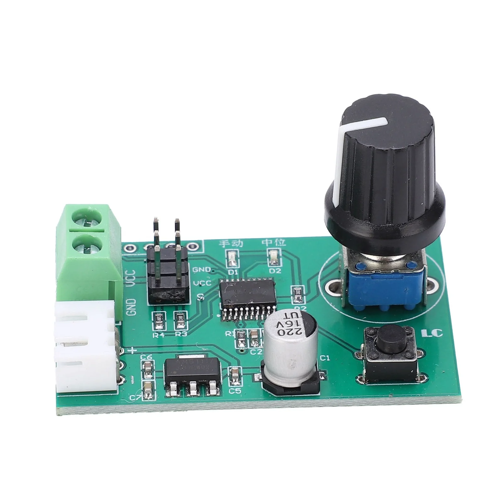 Dual Channels Servos Control Board Series Steering Gear Debugging Module for Futaba SG90