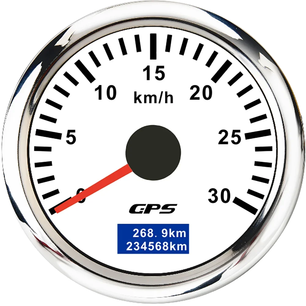30/60/80/120/200 Km/h GPS Snelheidsmeter 52 MM Auto Vrachtwagen Snelheidsmeter meter Met GPS Antenne Met 7 Kleur Backlight 9-32 V
