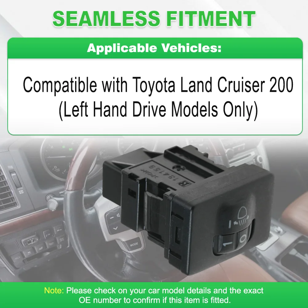 Car Headlight  Headlamp Adjustment Control Switch  8415260060 84152-60060 For Toyota Land Cruiser 200