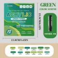12 Green Tones