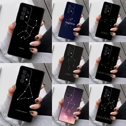 Aries Leo Libra Pisces Virgo Capricorn Aquarius Case For Samsung Galaxy S25 S23 S30 S8 S21 S20 FE S24 S22 Note 10 20 Plus Ultra
