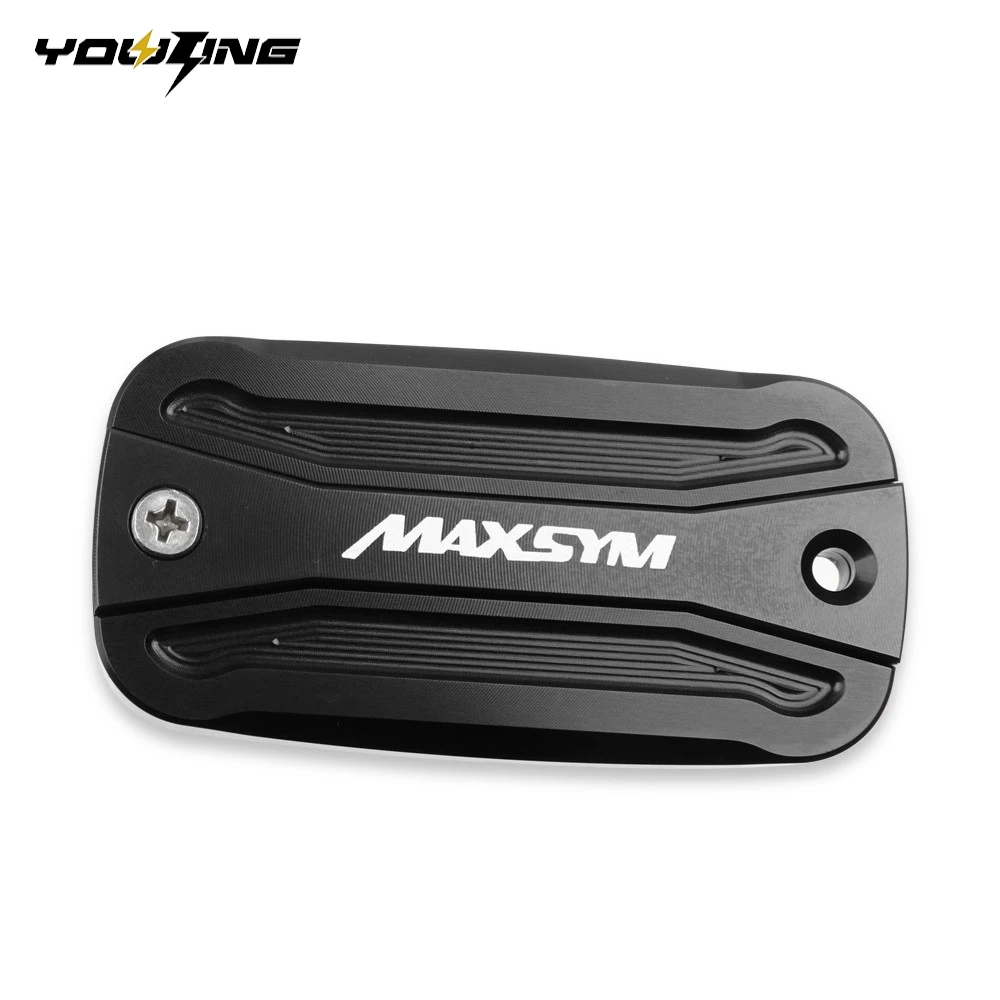 Motorcycle Accessories CNC Front Brake Clutch Fluid Reservoir Cover Caps For SYM MAXSYM TL MAXSYMTL 500 508 TL500 TL508R