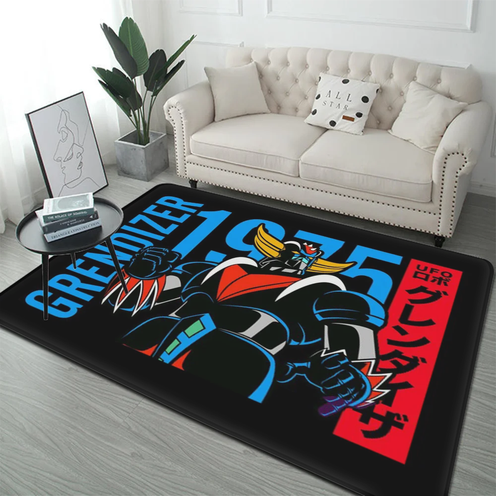 Goldorak Grendizer UFO Robot Goldrake Floor Mat Bath Mat Nordic Style Home Doormat Bathroom-Toilet Mats Bedroom Welcome Doormat