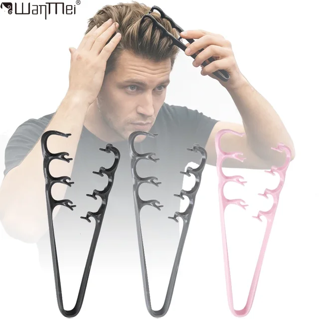 Volumizing Detangling Hair Comb for Men Wide Tooth Styling Tool for Curly Wavy All Hair Types Fluffy Texture Salon Styling Brush Volumizing Detangling Hair Comb for Men Wide Tooth Styling Tool for Curly Wavy All Hair Types Fluffy Texture Salon Styling Brush