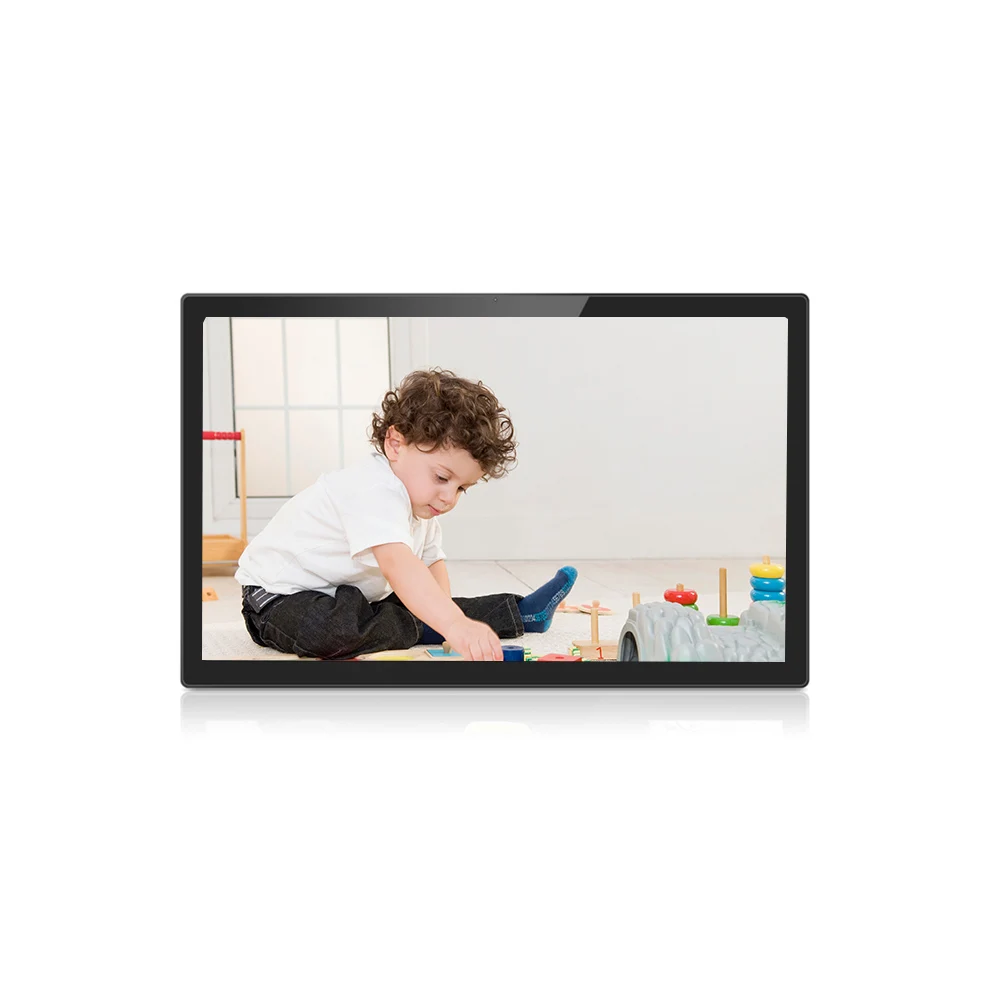Black Motion Sensor Loop Video Usb Flash Drive 1920x1080 Android Wifi Poe 4k Digital Photo Frame 27 32 Inch