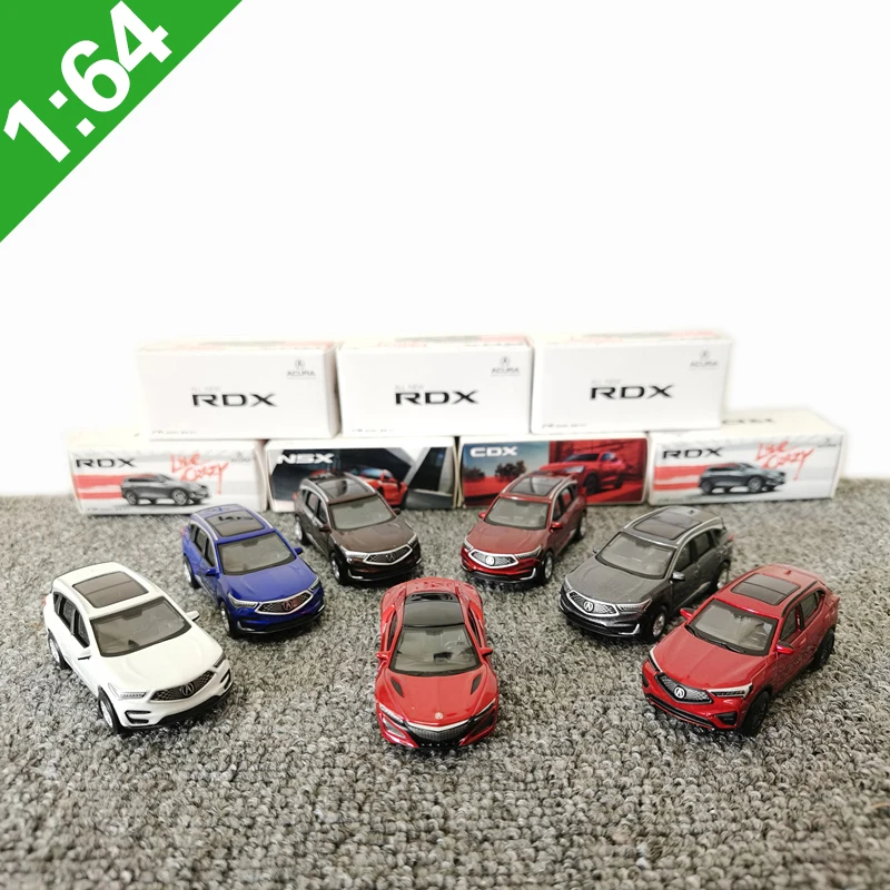 1:64 Honda Acura RDX CDX NSX Alloy Car Static Model Vehicles For Collection Friends Children\'s Gifts