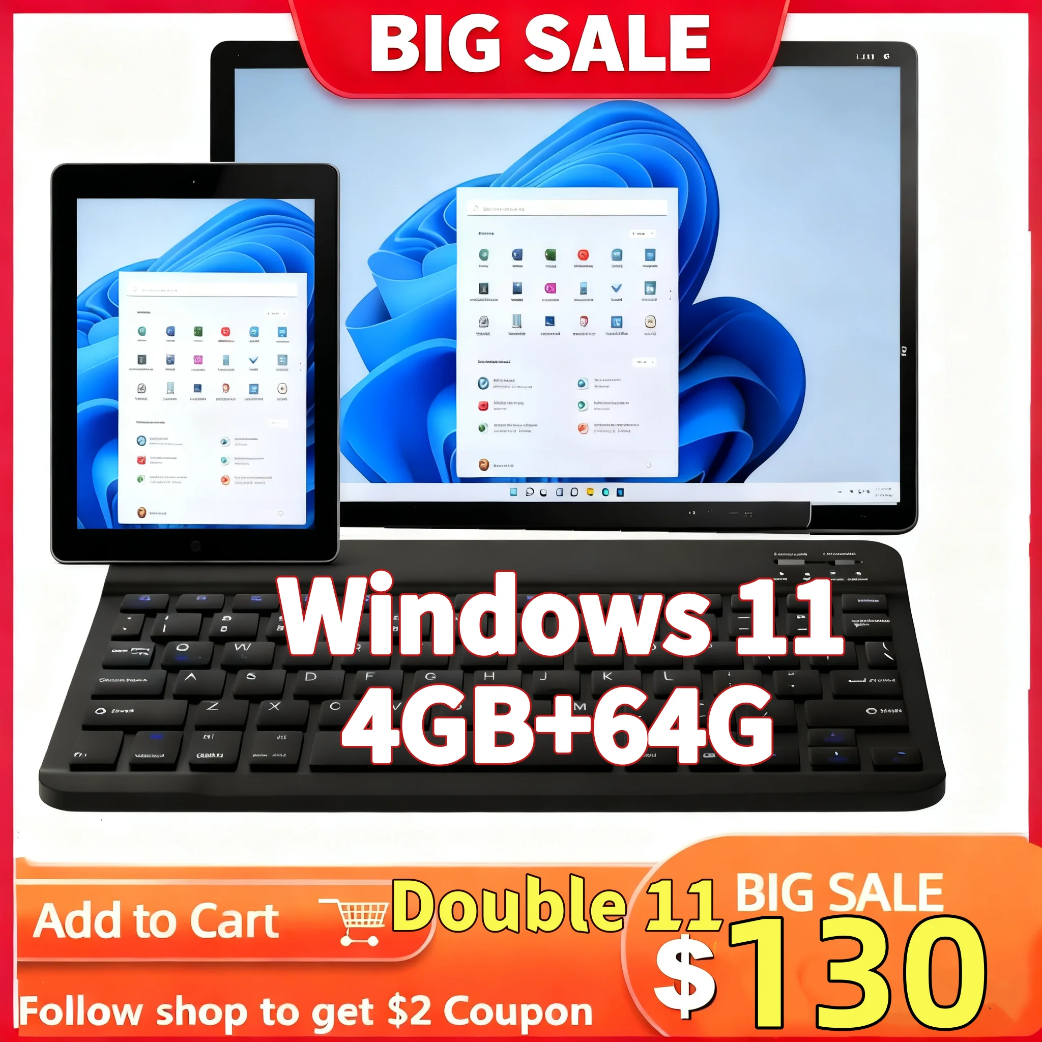 10,1-calowy tablet PC typu C 4 GB DDR 64 GB pamięci Flash AR40 WINDOWS 11 Intel Atom N3350 CPU USB 3.0 WIFI 1920 x 1200 Ekran IPS