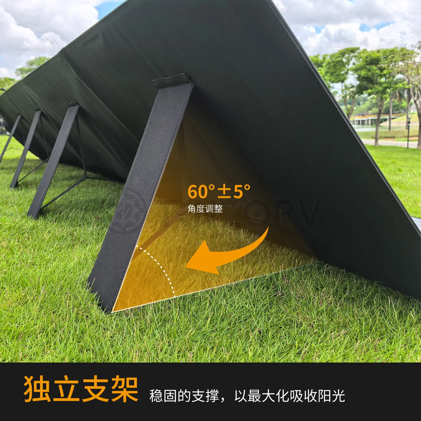 High-Power Foldable Solar Panel 200W-400W | Portable Solar Charger for RV/Camping with USB & DC Output