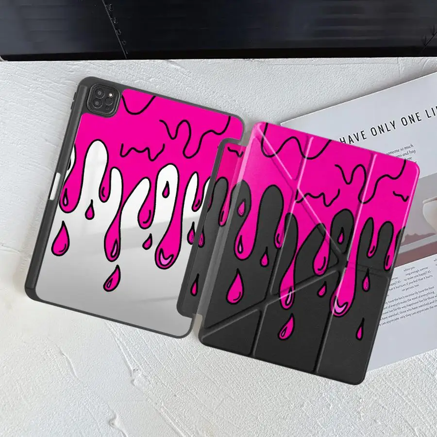 capa-para-tablet-para-ipad-pro-2025-air-4-5-m3-m2-1-2-m4-11-polegadas-mini-6-7-pro-11ª-10ª-9ª-8ª-7ª-129-polegadas-com-suporte-e-design-de-gota-d'Agua