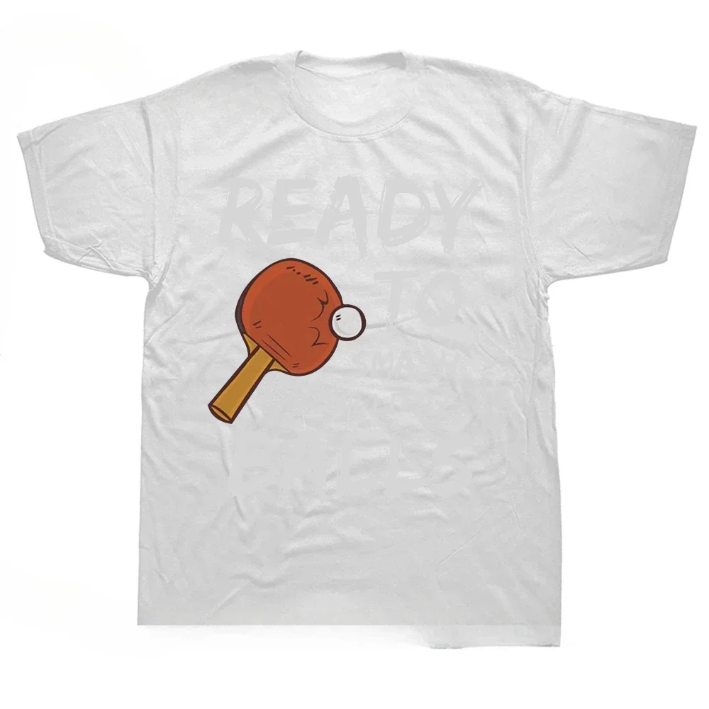 Ping-Pong Table Tennis Sports Lover Gift Creative Tops Leisure Men vintage funny Unique Gift Clothes Ping Pong Hip Hop TShirt