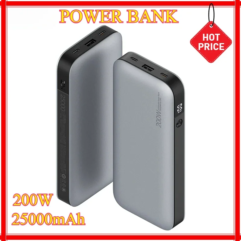 

For Xiaomi Phone PS5 Laptop Macbook Switch ZMI QB826 QB826G 25000mAh Power Bank 120W 100W 65W Fast Charging