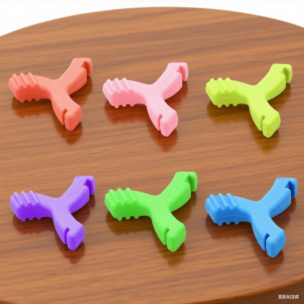 1PCS Silicone Teeth Stick Bite Dental Aligner Chewies Orthodontic Silicone Teeth Stick Chewies Prevent Face Distortion Y Shaped