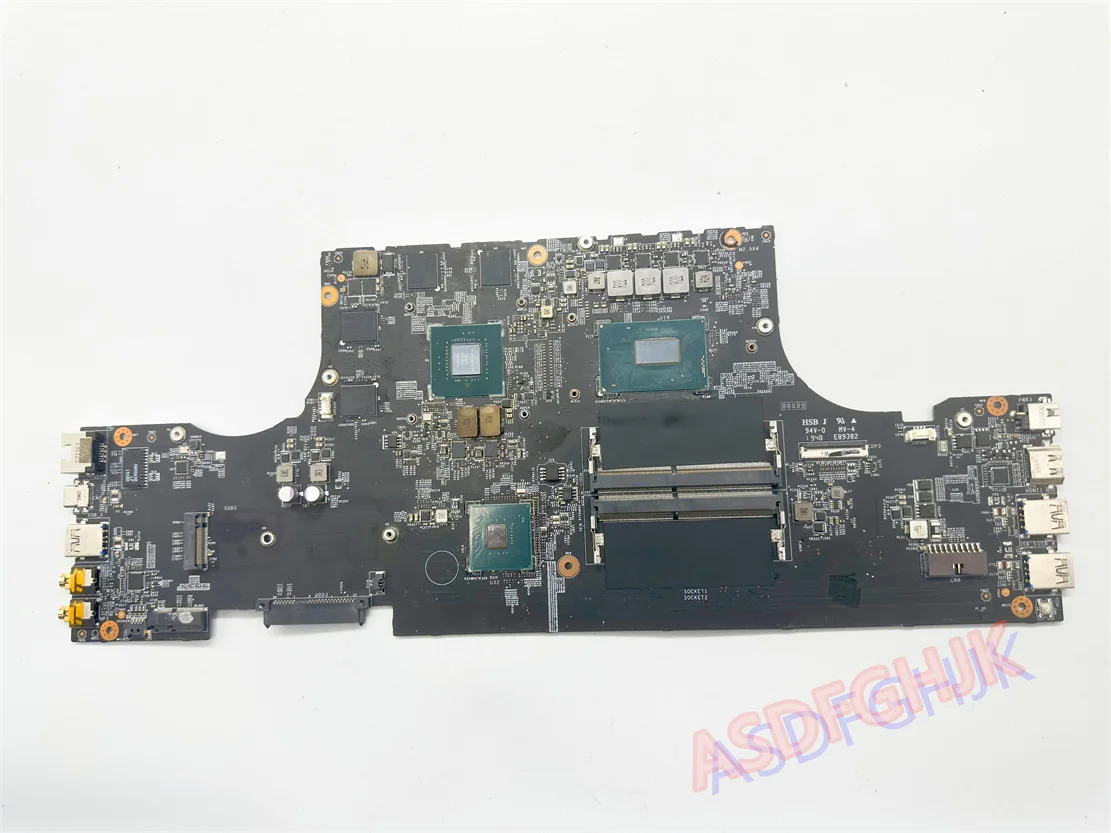 

Genuine ms-17f21 for MSI GF75 THIN 9SC MS-17F2 laptop motherboard with i76-9750h and gtx1050mti TEST OK