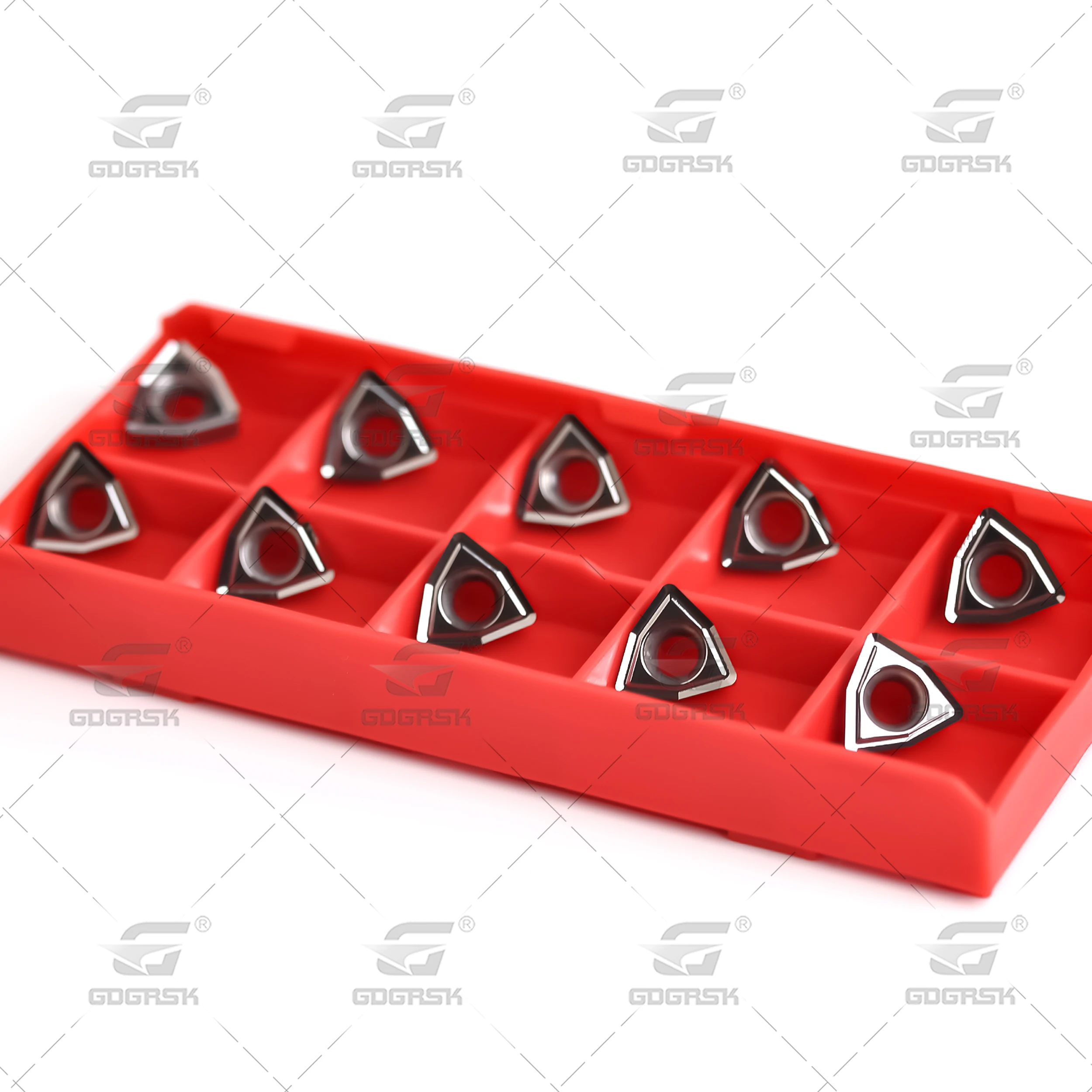 Pièces d'outils de lame en aluminium en alliage dur pour tour CNC, DESKAR WCGT030208 AL WCGT040208 AL WCGT050308 AL WCGT06T308 AL WCGT080412 AL K10