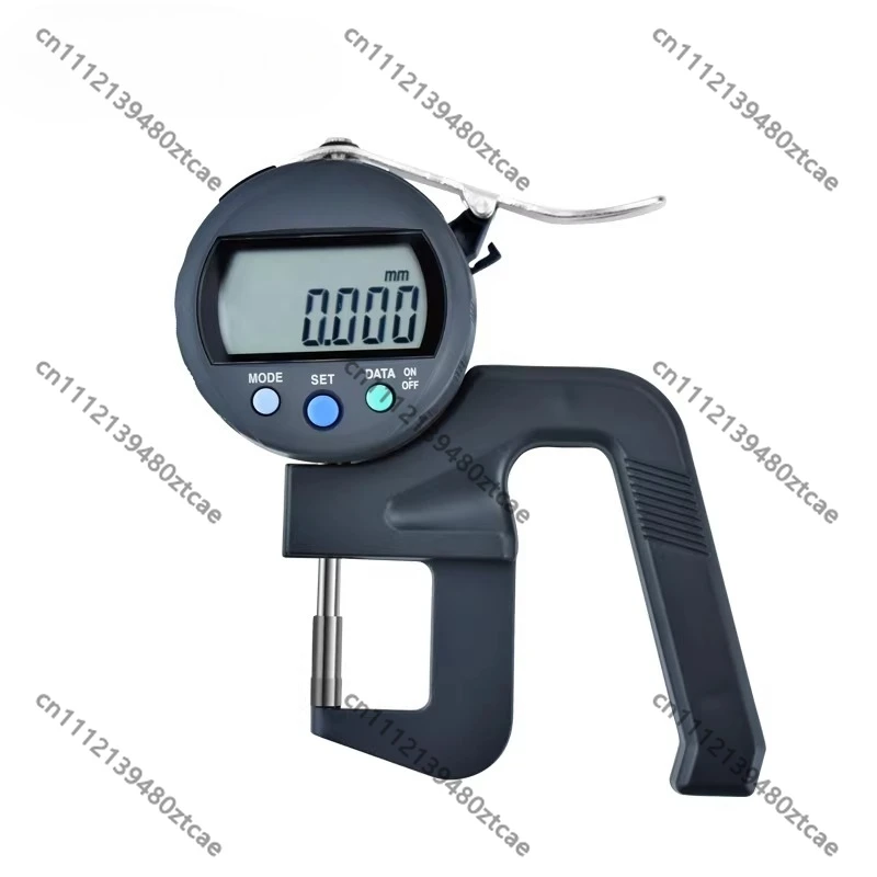 High Precision Digital Thickness Gauge 0.01mm Resolution Measuring Instrument for Paper Film Sheet Metal